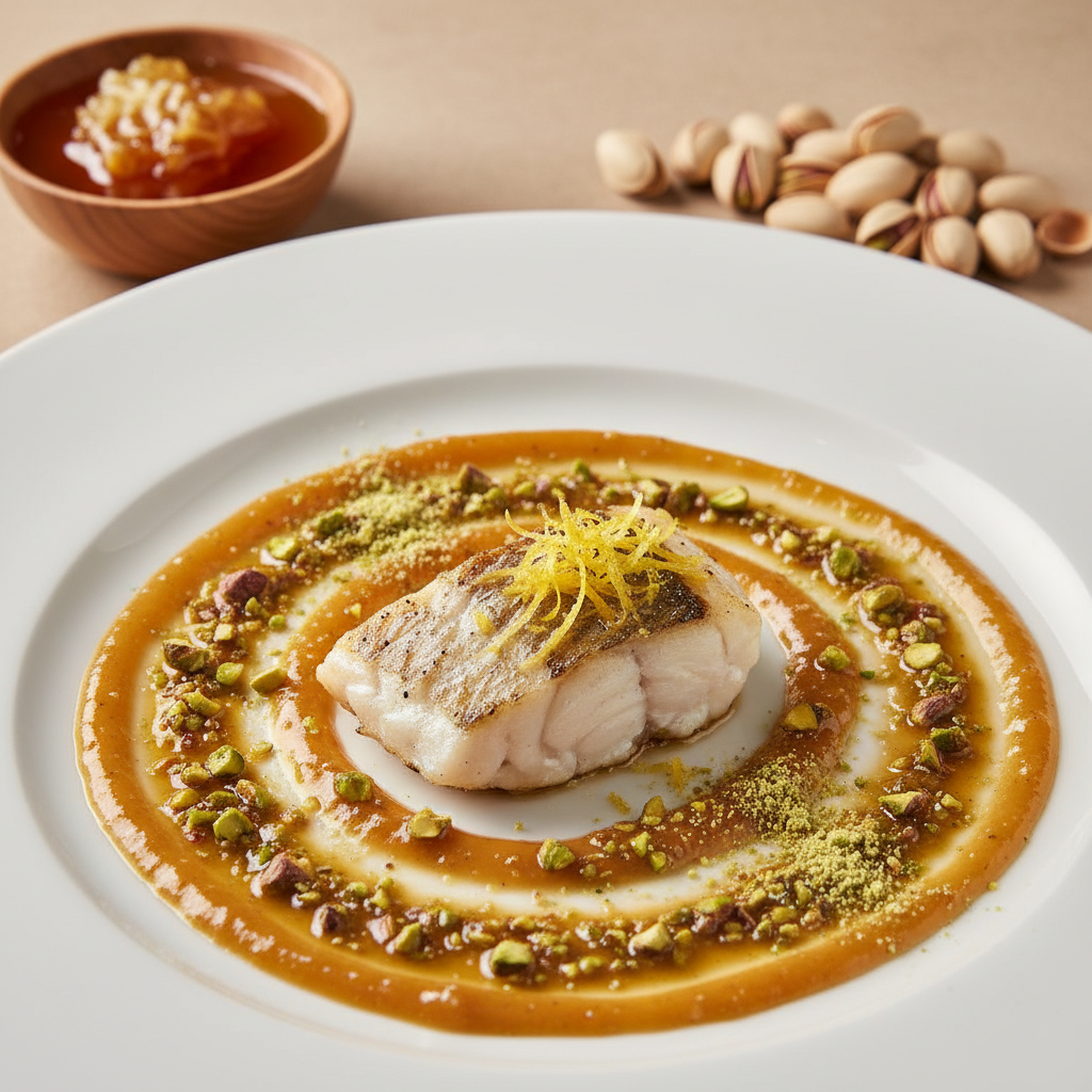 Honey Pistachio Sauce